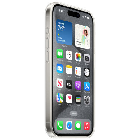 Official Apple Clear MagSafe Case - For iPhone 15 Pro Max